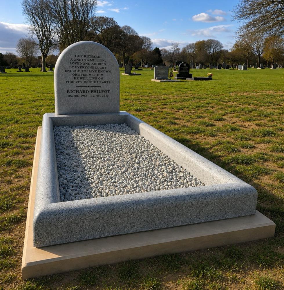 Memorial kerb set